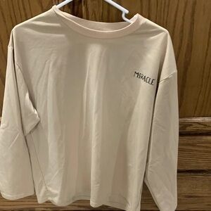 Miracle Beige Long Sleeve Shirt